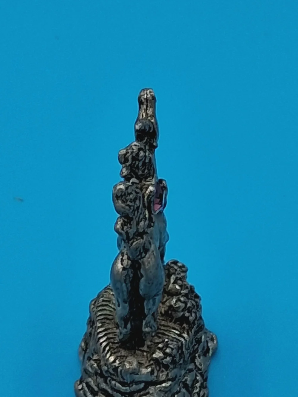Comstock CCI Pewter Princess Mane Fairy Unicorn Jewel Miniature Figurine Agate
